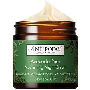 Antipodes Avocado Pear Collagen-Boosting Night Cream Voedende Nachtcrème voor het Gezicht 15 ml