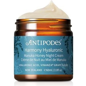 Antipodes Harmony Hyaluronic Manuka Honey Night Cream Hydraterende Nachtcrème 60 ml