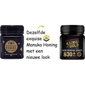 MANUKA HONING (MGO ≥ 829 =) UMF® 20+ 250gr / KAIMAI GOLD