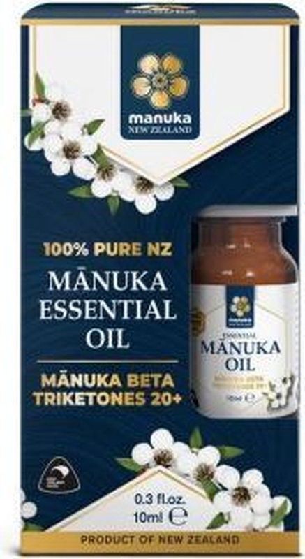 Manuka New Zealand Manuka olie 20+ leptospermum scoparium 10 ml
