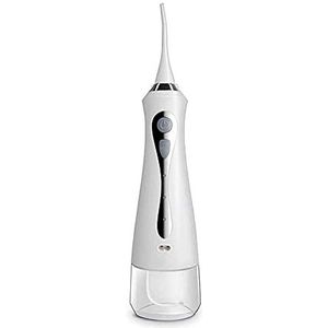 SMSOM Waterflosser, draagbare tandreiniger, 230 ml, professionele monddouche, IPX7 waterprestaties, tandartsspray voor reizen, receptie, bretels