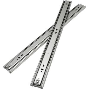 Ladegeleider Zware uittrekelementen softclose Volledig uittrekbare lopers Geleiderails 45 mm 650MM