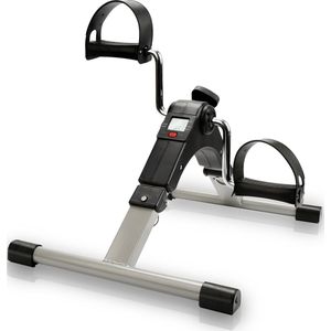 Mini hometrainer Beentrainer met display - weerstandinstelling arm trainer fitness fiets home training fiets cardio fiets LCD