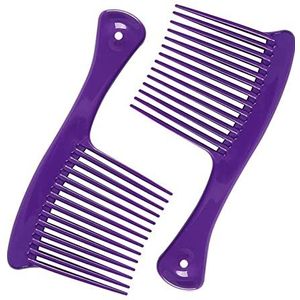 DieffematicSZ kam Big Knife Comb Axe Shaped Comb Wide Tooth Comb Shampoo Hair Smoothing Hairdressing Comb