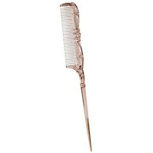 DieffematicSZ kam Hair Picking Tip Tail Comb Carved Thickened Big Tooth Comb Barber Hairdressing Comb