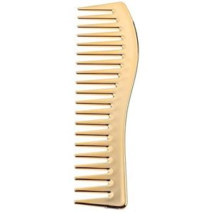 DieffematicSZ kam Anti Static Resin Electroplating Comb Hairdressing Comb Big Tooth Brush Comb (Color : A)