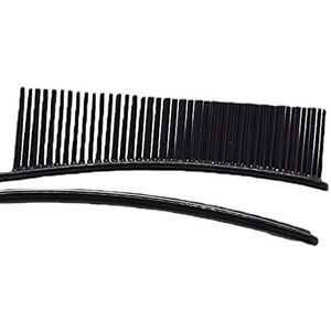 DieffematicSZ kam Long Flat Clip Plastic Comb With Beautiful Hair