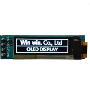 OTRONIC® Mini OLED display wit 0.91 inch 128x32 pixels I2C voor Arduino of Raspberry Pi
