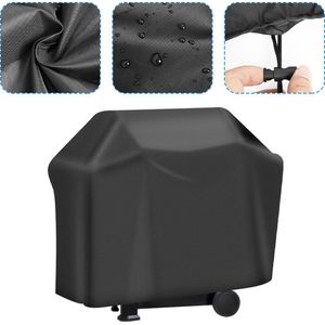 BBQ Hoes - 145 x 61 x 117cm - Barbecue Hoes Waterdicht - Beschermhoes Inclusief Trekkoord - BBQ Accesoires