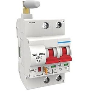 1P-4P 10A-50A Draadloze Smart WIFI Power Schakelaar Timer Vioce Afstandsbediening (Kleur: EWelink, Maat: 1P_16A)