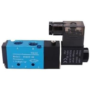 Pneumatische magneetventiel 4V310-10 twee-positie vijfwegcilinder omkeerklep 220V solenoïde regelklep AC220V (maat: 4V310-10AC110V)