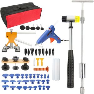 57 Delige Uitdeukset Deukentrekker Uitdeuken Sterke Zuignap Slagtrekker - Auto deuk remover – Uitdeuken – Auto reparatie set - Eenvoudig in gebruik - Auto deuk verwijderaar - Auto deuk