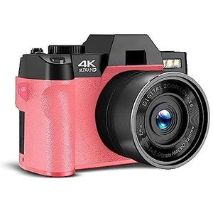 Digitale camera for fotografie en video 4K 48MP vlogcamera met 180° kantelbaar scherm 16x digitale zoom HD camera (Color : 32GB SD Card, Size : Package 2)