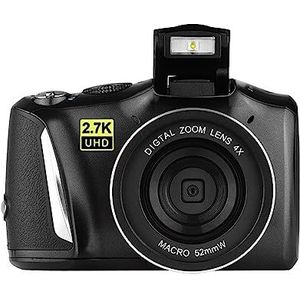 Vlogcamera, 2,7K digitale camera met wifi 16x digitale zoom HD camera