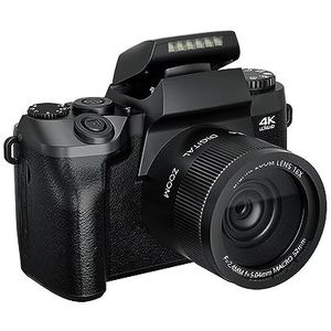 4K Video Camera Camcorder SLR DSLR 64MP 60FPS 16X Digitale Zoom Autofocus Vloggen WiFi Camera Live Streaming Camcorder HD camera (Color : 128G SD Card, Size : 2 Batteries)