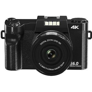 56MP Digitale Fotocamera For Fotografie Autofocus 4K Vlog-camcorder 3-inch Scherm Wifi Webcam-videocamera HD camera (Color : No TF Card, Size : Only Camera)