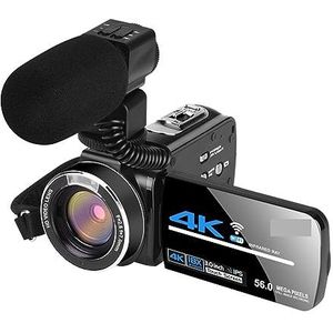 Nachtzicht 4K-videocamera For Buitenopnamen WIFI Digitale Camcorder Streaming Vlog-recorder HD camera (Color : 16G SD Card, Size : 3)