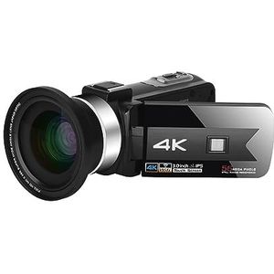 56MP Vlog Camcorder 4K Digitale Video Camera 'S For Live Stream WIFI Webcam 16X Zoom Nachtzicht Volledige UHD Video Recorde HD camera (Color : 16G SD Card, Size : 2)