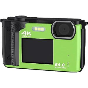 Dual Screen Selfie Camcorder 64MP Digitale Camera For Fotografie 2 ""2.8"" Wifi 4K Vlog Video Camera Live Streaming Webcam HD camera (Color : With 128G, Size : Only Camera-01)