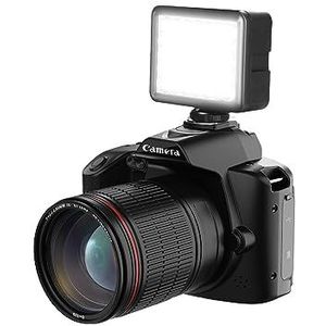 HD wifi DSLR-camera 4K dubbele camera 64 miljoen schoonheid digitale foto-opnamecamera nachtzichtcamera HD camera (Size : D5+fill light)