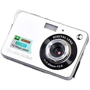 48 Megapixel HD Digitale Camera Retro Student Card Camera Selfie Video Camcorder HD camera (Size : Silver)