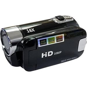 1080P Digitale Camera Videorecorder Camera Met LCD-scherm Ingebouwde Microfoon DV-camcorder Met 16x Zoomfunctie HD camera (Size : Type1 1080P)