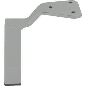 RVS / INOX vierkanten design meubelpoot 15 cm