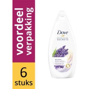 Dove Douchegel Women – Relaxing Ritual Lavendel - Voordeelverpakking 6 X 500 ML