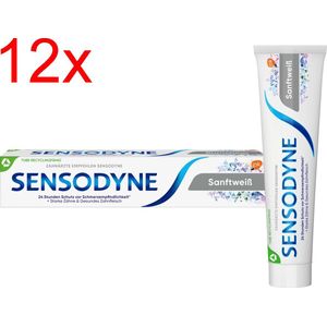 Sensodyne Gentle Whitening Tandpasta - Voordeelverpakking 12 x 75 ML