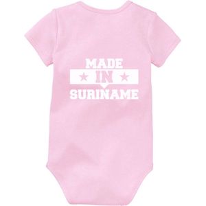 Made in Suriname Baby Romper Meisje | Rompertje | Polen| Surinaamse baby | Meisjes