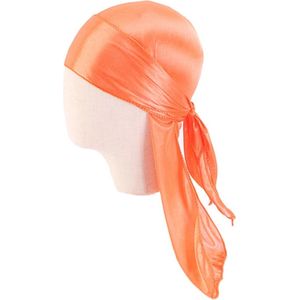 Durag – Kinderen durag – baby durag – Oranje - Kinderen hoofdeksel – Kinderen Hoofddoek – Du-Rag kinderen