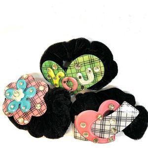 Scrunchie - Haarelastiek - Haar Wokkel - Fluweel - Armbandje - Set 3 Stuks
