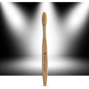 Bamboe Tandenborstels - Wit - Medium hardheid - Milieuvriendelijk - 3 stuks
