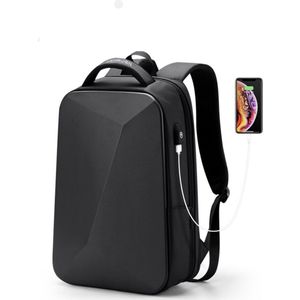 rugzak-Business -Fenruien Black style-Life Anti-Diefstal Tas - Anti Theft Backpack - Laptop Backpack - Waterdicht ip44 - USB-poort - Tm 17 inch - Dames/Heren - Zwart