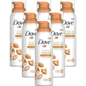 Dove Shower Foam - Argan Olie - Voordeelverpakking 6 Stuks