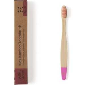 Bamboe tandenborstel voor kinderen ""Rose