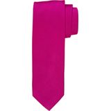 Profuomo stropdas - zijde - fuchsia roze - Maat: One size