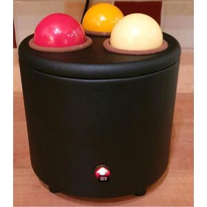 Biljart ballen poetsmachine voor 3 ballen