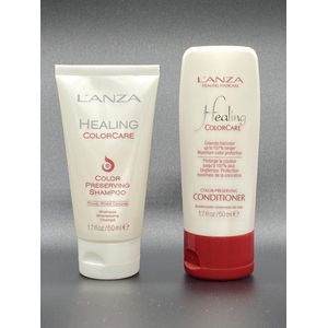 L'ANZA HEALING COLORCARE TRAVELSET preserving Shampoo 50ml & Conditioner 50ml