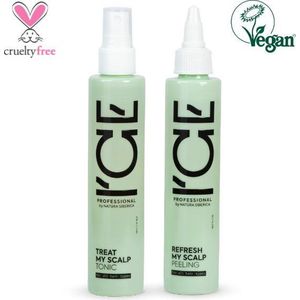 ICE-Professional Duo Set REFRESH MY SCALP Peeling / Lotion, 2 x 100ml
