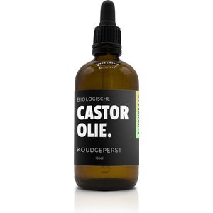 Natuurbazen - Castor Olie - 100% Biologisch - 100ml - Koudgeperst - Ricinusolie