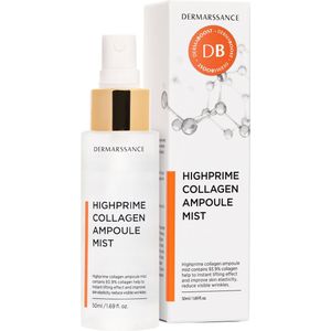DermaBoost Collageen Mist + Luxe Pocket Spiegel - Collageen Spray | Anti-aging / Anti-rimpel - huidverjonging - huidversteviging - hydratatie