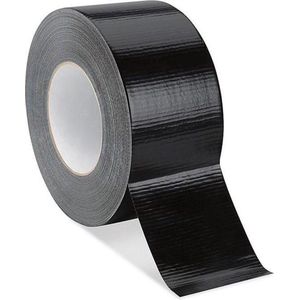 40 rollen ductape  ducktape duc tape duct tape gaffertape gaffa  textiel tape textieltape zwart nieuw