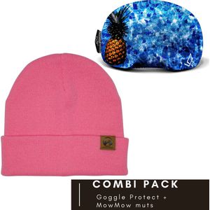 Goggle Protect Beschermhoes + MowMow Muts - voordeelpack - beanie - hoes