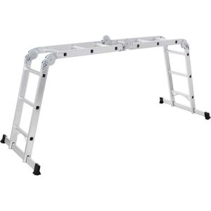 Vouwladder PRO - Telescoopladder - Multifunctionele ladder - 97x25x80cm