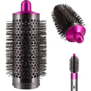 DailySupplies® Ronde Volumeborstel Opzetstuk - Multistyler - Haarstyler föhn - Diffuser voor Krullen - Roze