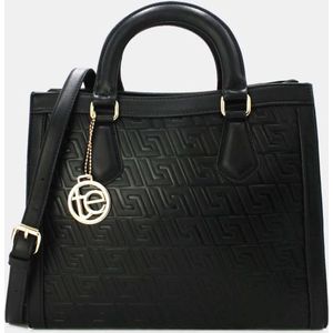 Somerville Fashion - Tom & Eva | Crossbody Bag | Dames Tas | Handtas | Zwart | 31 x 25 x 23.5 CM