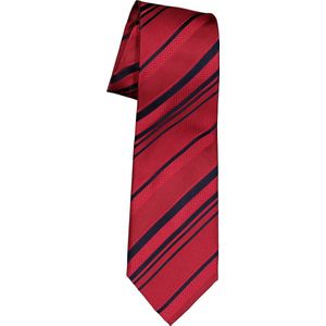 ETERNA stropdas, rood gestreept -  Maat: One size