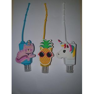 Handige Flacon 30 ML leeg navulbaar ""Ananas"" - 3 stuks