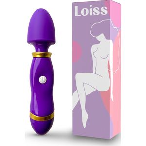 Loiss® - Paars - Pocket Vibrator - Personal Massager & Magic Wand Vibrator - G Spot Vibrator & Clitoris Stimulator - Stille Vibrators voor Vrouwen – Sex Toys ook voor Koppels - Erotiek - Sinterklaas - Kerst 2023
